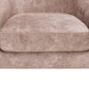 Hi Back Accent Chair - Light Brown - Image 4