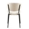 Boucle Dining Chairs, Dining Chairs With Metal Legs For Dining Room, Kitchen, Living Room (Set of 2) - Beige - Image 10