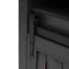 Fireplace TV Stand For Tvs Up To 65", Entertainment Center With 23" Electric Fireplace, Farmhouse TV Stand Industrial Media Console With Sliding Barn Door For Living Room - Dark Gray - Image 20