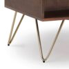 Hunter - Small Lift Top Coffee Table - Umber Brown / Gold - Image 4