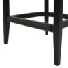 Americana - Mid-Century Modern Cane Back Counter Stool - Jet Black - Image 11