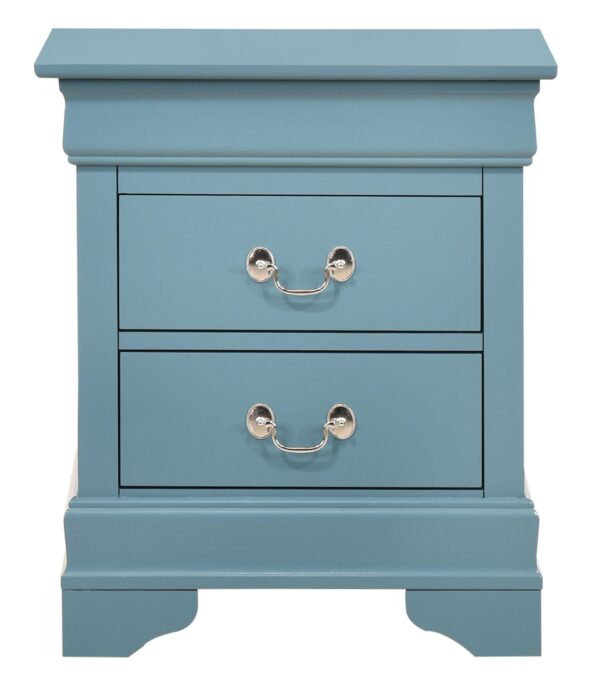 Louis Phillipe - Compact Nightstand - Teal