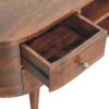 Rounded Entertainment Unit - Walnut - Image 5