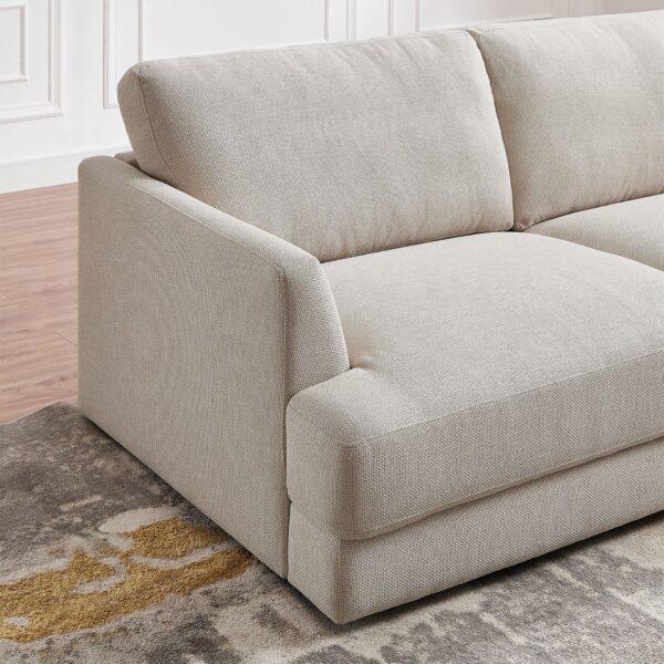Glander - Cozy Sectional Sofa Right Facing - Cream