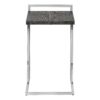 Accent Table C - Shaped, Stylish Appearance - Gray - Image 3