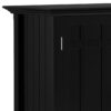 Bedford - Sideboard Buffet And Wine Rack - Black - Image 4