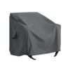 Shield - Outdoor Patio Club Chair Cover - Dark Gray - Image 4