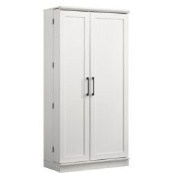 Lincoln - Storage Cabinet With Swing Out Storage Door - White