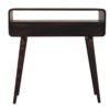 Curved Console Table - Walnut - Image 8
