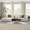 Charlie - Deep Seater Left Sectional Sofa - Cream - Image 15