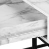 Computer Desk For Home Office, Laptop, Storage Drawers, Elegant Design - White - Image 6