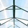 6.3'x12.2'x7' Polycarbonate Greenhouse, Heavy Duty Outdoor Aluminum Walk-In Green House Kit With Rain Gutter, Vent And Door For Backyard Garden - Green - Image 24