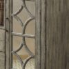 Velika - Weathered Console Table With 1 Open Compartment Storage - Gray - Image 3