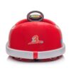 Bumper Car For Kids, 12V Dual Drive 1-6 Years Old Children's Electric Car With Pushrod Dinner Plate USB Bt Music Rocking Horse Mode Anti-Collision Bumper Ride On Car - Red - Image 6
