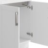 Hennessy - Deluxe Laundry Cabinet & Faucet And Stainless Steel Sink - White - Image 5