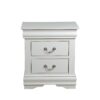 Louis Philippe - 2 Piece Eastern King Bedroom Set - White - Image 4