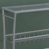 Accent Console Table For Entryway, Contemporary & Modern - Silver - Image 2