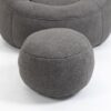 Bedding Bean Bag Sofa Chair High Pressure Foam Bean Bag Chair Adult Material With Padded Foam Padding Compressed Bean Bag With Footrest - Gray - Image 20