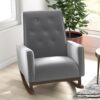 Demetrius - Rocking Chair - Gray / Light Gray - Image 11