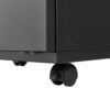 Office Furniture Copier Cabinet 2 Door Steel Copier Stand Mobile Pedestal File Printer Stand - Black - Image 16