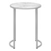 Accent Table, Side, Round - White - Image 3