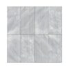 Carrara Marble Marble Marble For Wall Ol Textured 3D Fluted Marble Stone (Set of 4) - Gray - Image 4