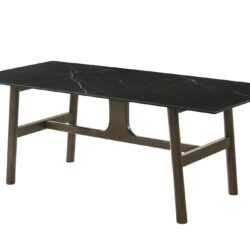 Destin - Ceramic Dining Table - Black