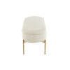 Chloe - Contemporary / Glam Storage Bench - Gold / Cream - Image 3