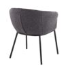 Ashland - Contemporary Chair - Black / Charcoal - Image 3