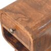 Extra Mini Curve Lower Nightstand - Chestnut - Image 2