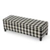 Contemporary Storage Ottoman With Seating And Storage - Black - Image 7