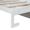 Queen Size Murphy Wall Bed With Sofa - White - Image 4