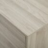 Mid-Century Modern 2 Door 70" TV Stand For 80" TVs With Glass Shelf - Birch - Image 3