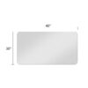 Bathroom Vanity Mirror, Wall-Mounted Mirror For Bathroom Anti-Fog, Waterproof - Clear - Image 9