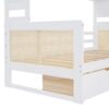 Twin Size Daybed With 2 Drawers, And All In One Cabinet And Shelf - White - Image 8
