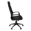 Office Chair, Adjustable Height, Swivel, Ergonomic, Armrests - Black - Image 2