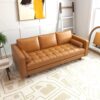 Catherine - Sofa - Light Brown / Rustic - Image 7