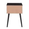 Bora Bora - Contemporary Side Table - Black - Image 4