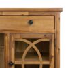 Desk Natural Wood - Brown - Image 4