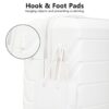 Set 3 Pieces 20" / 24" / 28" Abs Spinner Wheel Luggage, Matching Color, With Combination Lock - White - Image 9