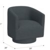 Bralin - Swivel Accent Chair - Blue - Image 6