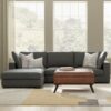 Charlie - Deep Seater Left Sectional Sofa - Gray - Image 15