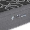 12" King Smooth Top Foam, Medium Plush Mattress - Black - Image 2