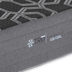 12" Full Smooth Top Foam, Medium Plush Mattress - Black