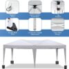 10X20 Ez Pop Up Canopy Outdoor Portable Party Folding Tent With 6 Removable Sidewalls + Carry Bag + 4 Pieces Weight Bag - White - Image 4