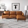 Lore - Right Facing L-Shaped Sectional - Tan - Image 3