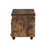 Bob - File Cabinet - Weathered Oak / Black - Image 2