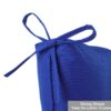 2 Piece High Back Patio Chair Cushion Set, Tufted Adirondack And Rocking Chair Cushions For Garden, Porch Or Office Use - Blue - Image 3