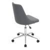 Marche - Contemporary Adjustable Office Chair With Swivel - Gray - Image 3