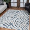 Elegance - 2' X 3' Area Rug - Blue - Image 2